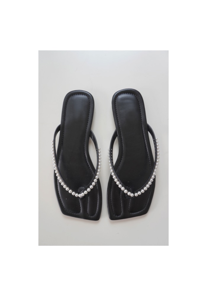 pearl flip-flops(2colors)